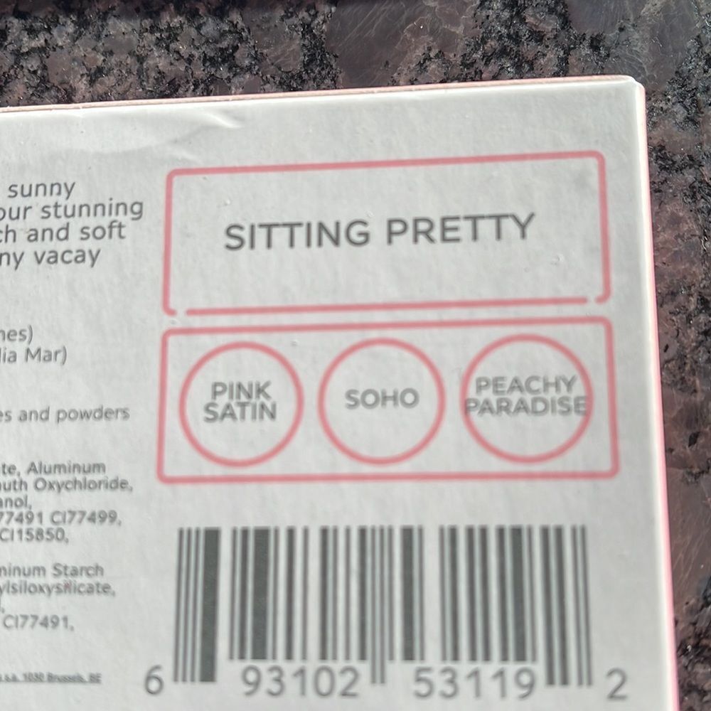 OFRA MIDI Palette Sitting Pretty blushes in peach & soft pink + peach glow - Picture 5 of 5